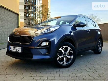 Синий Киа Sportage, объемом двигателя 1.59 л и пробегом 64 тыс. км за 19950 $, фото 1 на Automoto.ua