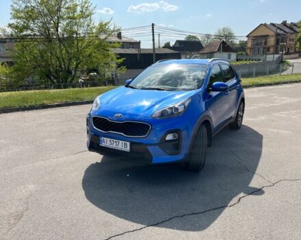 Синий Киа Sportage, объемом двигателя 1.6 л и пробегом 103 тыс. км за 20500 $, фото 1 на Automoto.ua