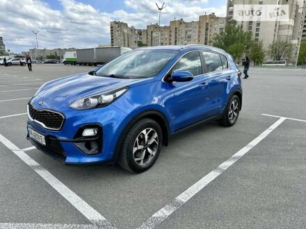 Синий Киа Sportage, объемом двигателя 1.6 л и пробегом 76 тыс. км за 21450 $, фото 1 на Automoto.ua