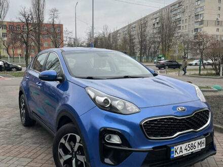 Синій Кіа Sportage, об'ємом двигуна 1.59 л та пробігом 95 тис. км за 12999 $, фото 1 на Automoto.ua