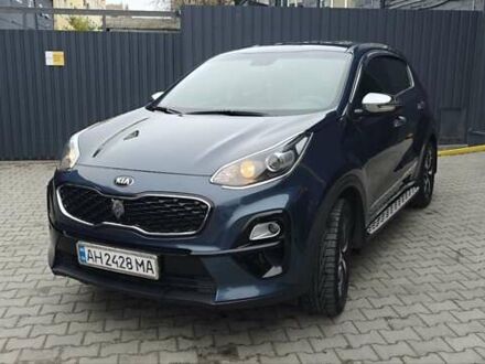 Синій Кіа Sportage, об'ємом двигуна 1.59 л та пробігом 176 тис. км за 17800 $, фото 1 на Automoto.ua