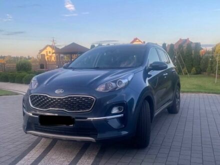 Синий Киа Sportage, объемом двигателя 1.6 л и пробегом 106 тыс. км за 10400 $, фото 1 на Automoto.ua