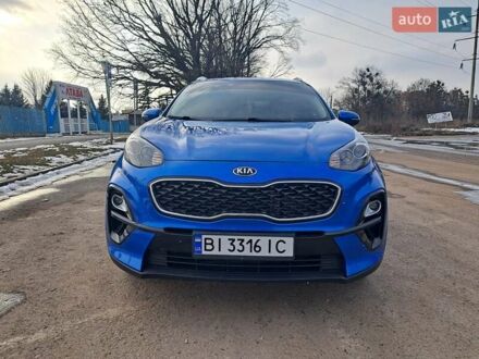 Киа Sportage 2019 в Полтаве на Automoto.ua Синий Киа Sportage, объемом двигателя 1.6 л и пробегом 158 тыс. км за 19400 $, фото 1 на Automoto.ua