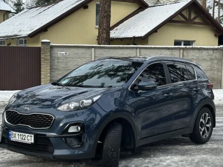 Синий Киа Sportage, объемом двигателя 1.6 л и пробегом 63 тыс. км за 20500 $, фото 1 на Automoto.ua