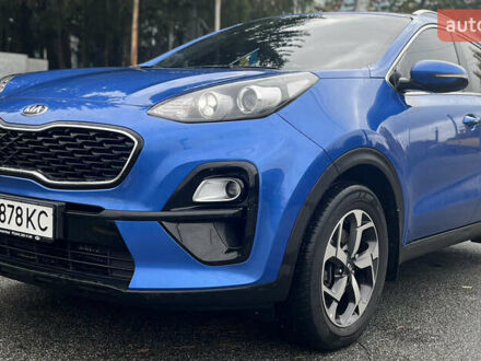 Синий Киа Sportage, объемом двигателя 1.6 л и пробегом 155 тыс. км за 17700 $, фото 1 на Automoto.ua