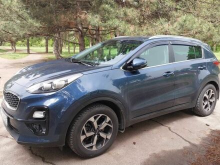 Синий Киа Sportage, объемом двигателя 1.6 л и пробегом 70 тыс. км за 19000 $, фото 1 на Automoto.ua