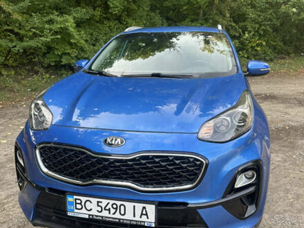 Кіа Sportage 2019 у Львові на Automoto.ua Синій Кіа Sportage, об'ємом двигуна 1.59 л та пробігом 74 тис. км за 17500 $, фото 1 на Automoto.ua