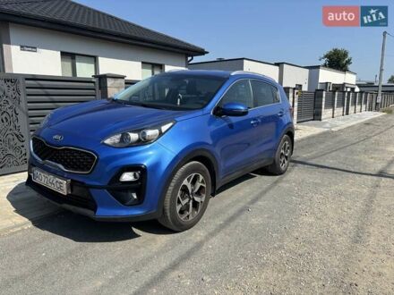 Синій Кіа Sportage, об'ємом двигуна 1.59 л та пробігом 75 тис. км за 20000 $, фото 1 на Automoto.ua