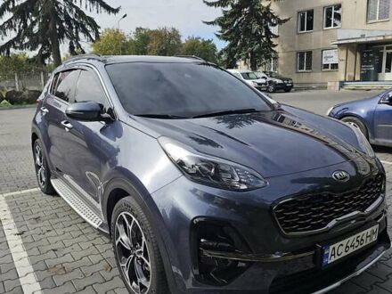 Синий Киа Sportage, объемом двигателя 2 л и пробегом 99 тыс. км за 26300 $, фото 1 на Automoto.ua