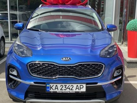 Синій Кіа Sportage, об'ємом двигуна 2 л та пробігом 53 тис. км за 27500 $, фото 1 на Automoto.ua