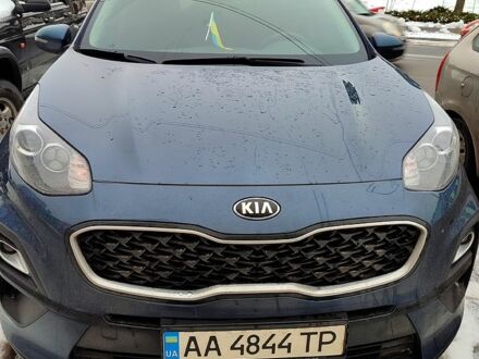 Синий Киа Sportage, объемом двигателя 1.6 л и пробегом 57 тыс. км за 20500 $, фото 1 на Automoto.ua