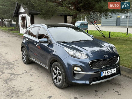 Синий Киа Sportage, объемом двигателя 1.6 л и пробегом 200 тыс. км за 18950 $, фото 1 на Automoto.ua