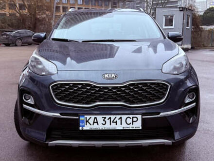 Синий Киа Sportage, объемом двигателя 2 л и пробегом 42 тыс. км за 24999 $, фото 1 на Automoto.ua