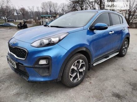 Синий Киа Sportage, объемом двигателя 1.6 л и пробегом 44 тыс. км за 18500 $, фото 1 на Automoto.ua