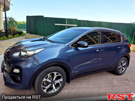 Синий Киа Sportage, объемом двигателя 1.6 л и пробегом 147 тыс. км за 21300 $, фото 1 на Automoto.ua