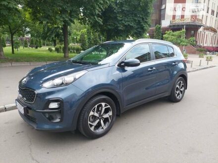 Синий Киа Sportage, объемом двигателя 1.6 л и пробегом 55 тыс. км за 24500 $, фото 1 на Automoto.ua