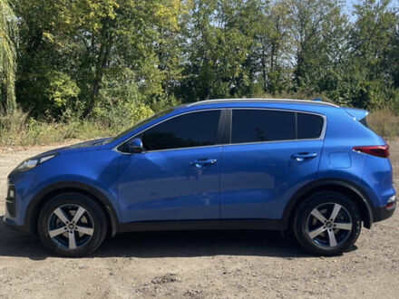 Синій Кіа Sportage, об'ємом двигуна 1.59 л та пробігом 90 тис. км за 19500 $, фото 1 на Automoto.ua