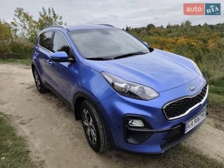 Киа Sportage 2021 в Кременце на Automoto.ua Синий Киа Sportage, объемом двигателя 1.59 л и пробегом 42 тыс. км за 21900 $, фото 1 на Automoto.ua