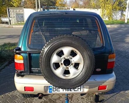 Зеленый Киа Sportage, объемом двигателя 2 л и пробегом 365 тыс. км за 4000 $, фото 5 на Automoto.ua