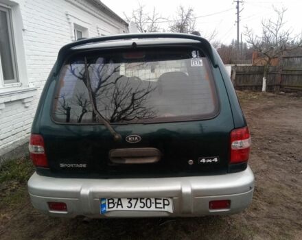 Зеленый Киа Sportage, объемом двигателя 2 л и пробегом 198 тыс. км за 3900 $, фото 5 на Automoto.ua