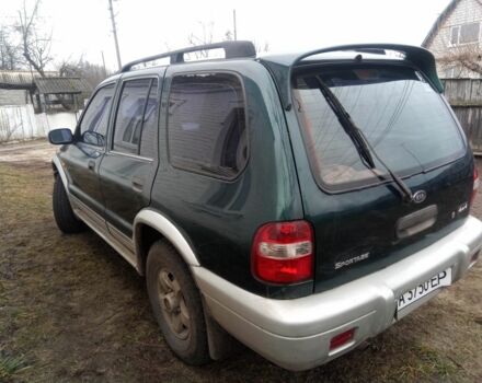 Зеленый Киа Sportage, объемом двигателя 2 л и пробегом 198 тыс. км за 3900 $, фото 6 на Automoto.ua