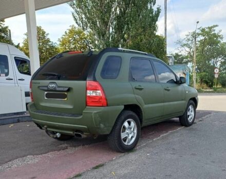 Зеленый Киа Sportage, объемом двигателя 2 л и пробегом 290 тыс. км за 3999 $, фото 6 на Automoto.ua