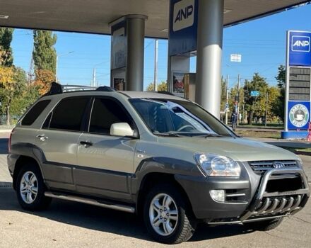 Зеленый Киа Sportage, объемом двигателя 2 л и пробегом 183 тыс. км за 6800 $, фото 4 на Automoto.ua