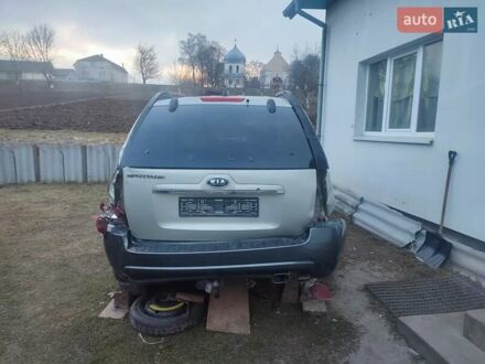 Зеленый Киа Sportage, объемом двигателя 2 л и пробегом 236 тыс. км за 4131 $, фото 1 на Automoto.ua