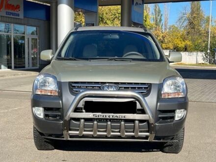 Зеленый Киа Sportage, объемом двигателя 2 л и пробегом 183 тыс. км за 6800 $, фото 1 на Automoto.ua