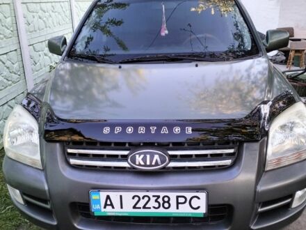Кіа Sportage 2007 у Белой Церкве на Automoto.ua Зелений Кіа Sportage, об'ємом двигуна 2 л та пробігом 197 тис. км за 7400 $, фото 1 на Automoto.ua