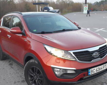 Оранжевый Киа Sportage, объемом двигателя 2 л и пробегом 282 тыс. км за 12900 $, фото 1 на Automoto.ua