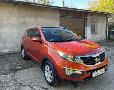 Оранжевый Киа Sportage, объемом двигателя 2 л и пробегом 150 тыс. км за 7900 $, фото 3 на Automoto.ua