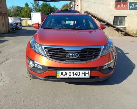 Оранжевый Киа Sportage, объемом двигателя 2 л и пробегом 120 тыс. км за 12599 $, фото 1 на Automoto.ua