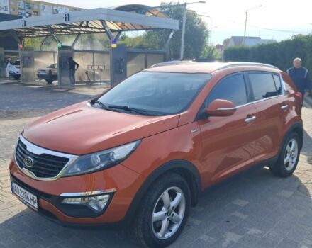 Оранжевый Киа Sportage, объемом двигателя 2 л и пробегом 217 тыс. км за 11500 $, фото 6 на Automoto.ua