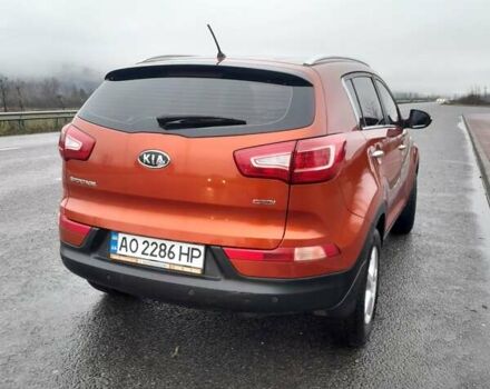 Помаранчевий Кіа Sportage, об'ємом двигуна 2 л та пробігом 218 тис. км за 12700 $, фото 1 на Automoto.ua