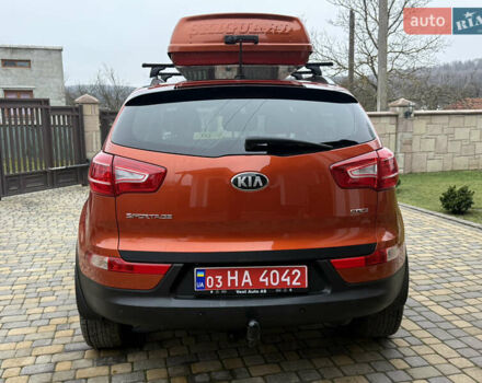Оранжевый Киа Sportage, объемом двигателя 2 л и пробегом 195 тыс. км за 13850 $, фото 7 на Automoto.ua