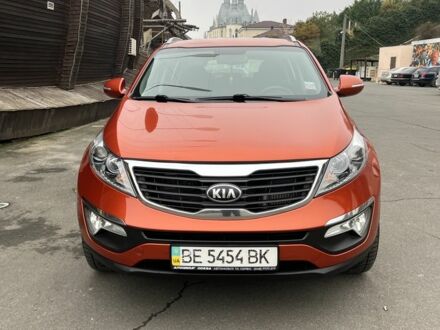 Помаранчевий Кіа Sportage, об'ємом двигуна 2 л та пробігом 211 тис. км за 11900 $, фото 1 на Automoto.ua