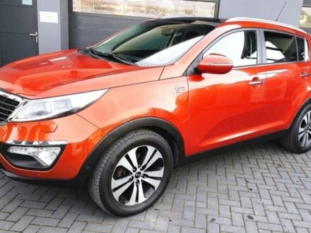 Оранжевый Киа Sportage, объемом двигателя 2 л и пробегом 115 тыс. км за 10350 $, фото 1 на Automoto.ua