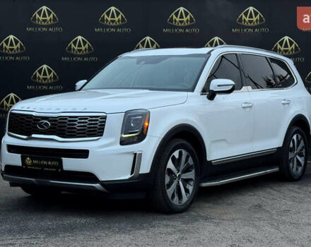Белый Киа Telluride, объемом двигателя 3.78 л и пробегом 48 тыс. км за 28600 $, фото 2 на Automoto.ua