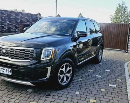 Черный Киа Telluride, объемом двигателя 3.78 л и пробегом 28 тыс. км за 22999 $, фото 3 на Automoto.ua