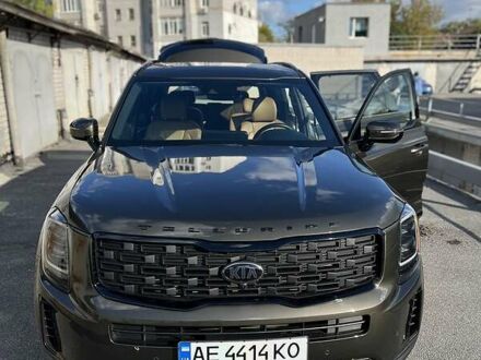 Киа Telluride 2021 в Днепре (Днепропетровске) на Automoto.ua Коричневый Киа Telluride, объемом двигателя 3.8 л и пробегом 48 тыс. км за 42500 $, фото 1 на Automoto.ua