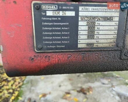 Красный Когель BPW, объемом двигателя 0 л и пробегом 111 тыс. км за 8000 $, фото 14 на Automoto.ua