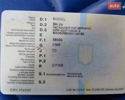 Сірий Когель SN 24, об'ємом двигуна 0 л та пробігом 900 тис. км за 8900 $, фото 1 на Automoto.ua