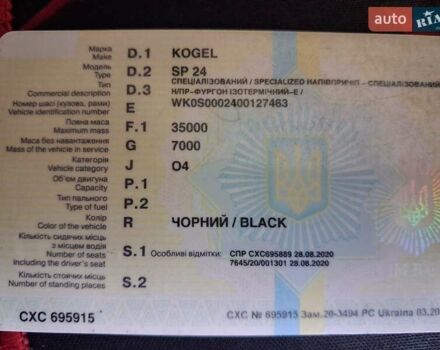 Черный Когель SP 24, объемом двигателя 0 л и пробегом 0 тыс. км за 8500 $, фото 3 на Automoto.ua