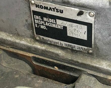 Коматсу ФД, об'ємом двигуна 0 л та пробігом 1 тис. км за 6800 $, фото 1 на Automoto.ua