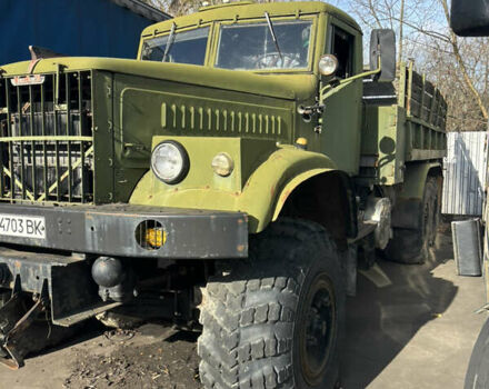 Зеленый КрАЗ 255, объемом двигателя 14.86 л и пробегом 29 тыс. км за 12000 $, фото 1 на Automoto.ua