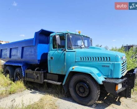 Зеленый КрАЗ 65055, объемом двигателя 14.86 л и пробегом 620 тыс. км за 12000 $, фото 1 на Automoto.ua