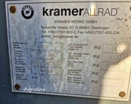 Крамер 850, об'ємом двигуна 6 л та пробігом 0 тис. км за 21140 $, фото 8 на Automoto.ua