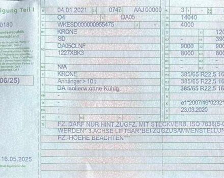 Белый Кроне СД, объемом двигателя 0 л и пробегом 100 тыс. км за 53183 $, фото 14 на Automoto.ua