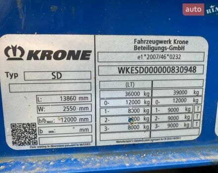 Кроне СД, объемом двигателя 0 л и пробегом 0 тыс. км за 22296 $, фото 4 на Automoto.ua